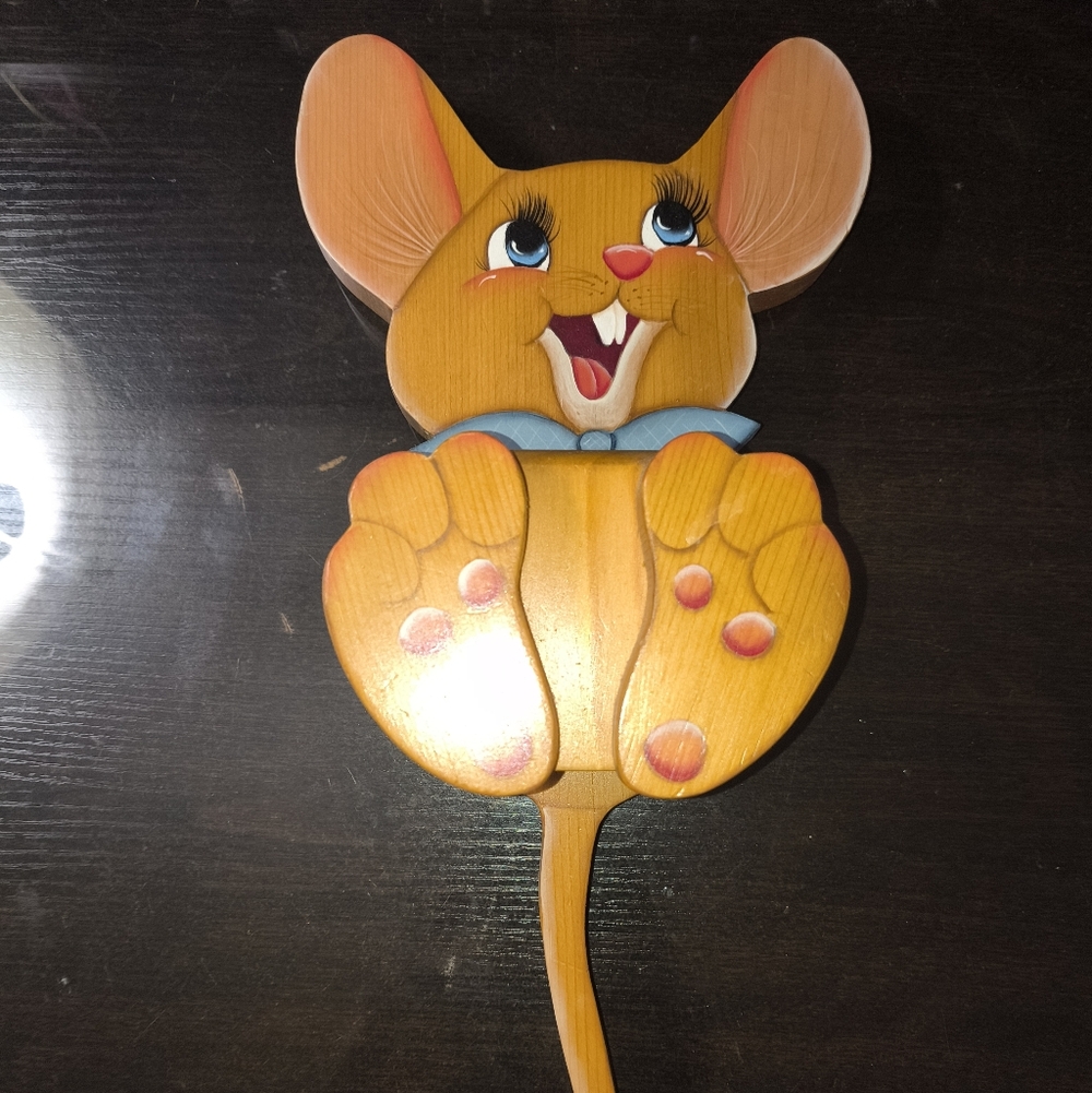 Handmade Mouse Planter Is Wall Decor